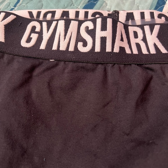 M Gymshark Women's S Fit Seamless Cycling Shorts Black White Flex GLSH006-BK/WH - Picture 11 of 11